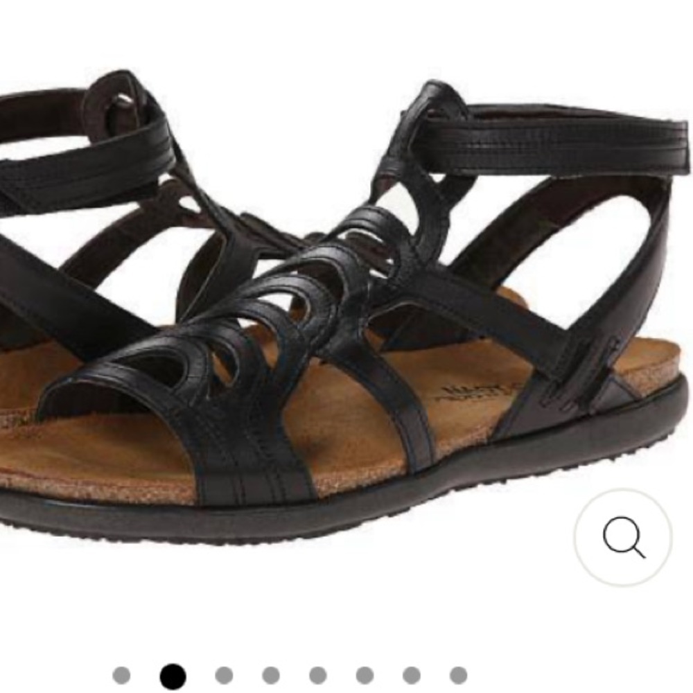 Naot Sara Gladiator Sandals size 7.5 (Euro 38)